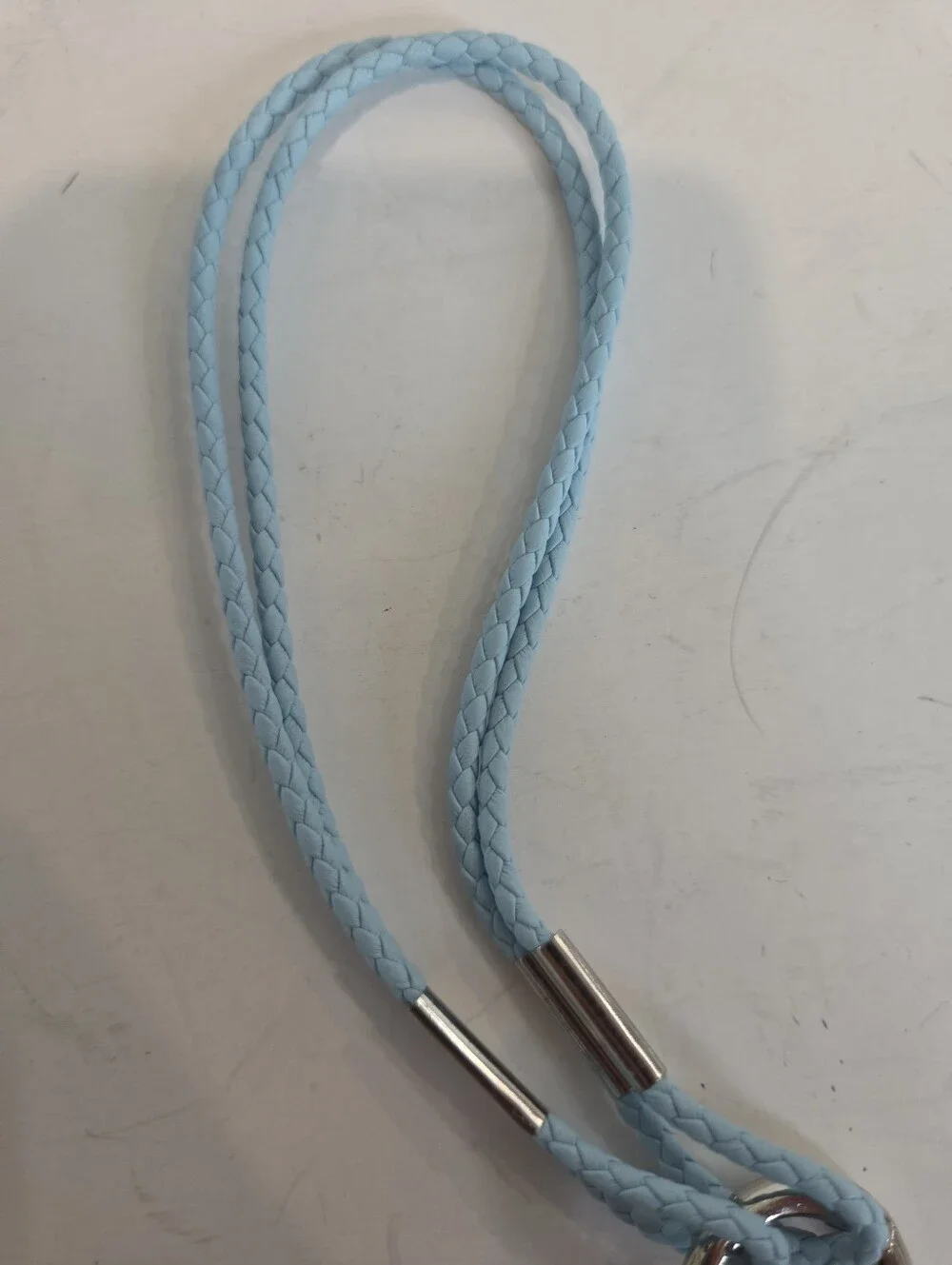 Blue Lanyard Cardholder Keychain Amex Charm